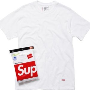 COPY - Supreme White T shirts